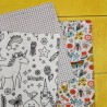 Cahier de coloriage lavable - Joyeux insectes